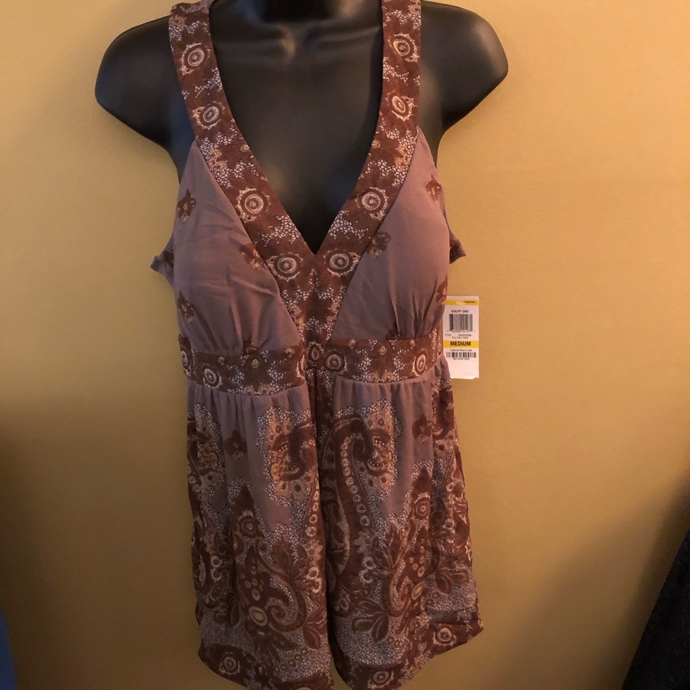 Inc Summer Ready Halter Top Medium